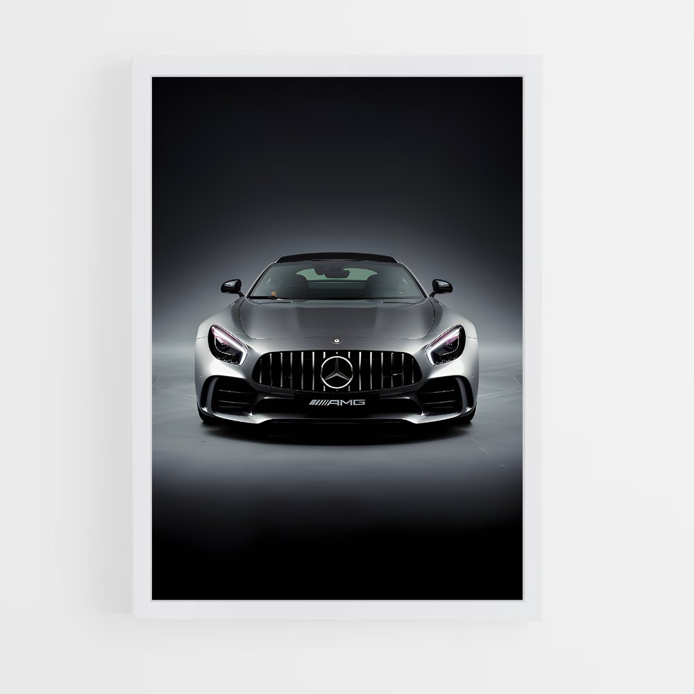 Poster L'ombre du GTR – affiche Mercedes (vue 3)